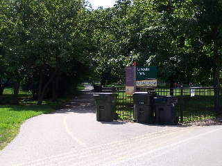 the northern end of Lincoln Park